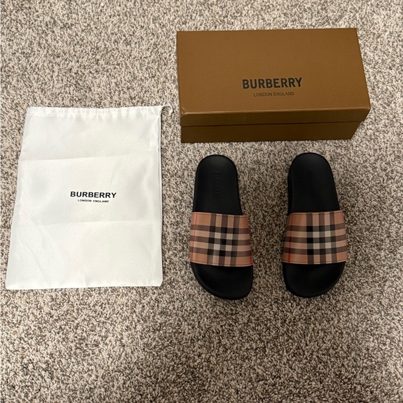 Burberry Shoes - Burberry Woman’s Furley Vintage Slides